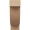 Ekena Millwork 10"W x 20"D x 30"H Classic Alpine Rough Cedar Woodgrain TimberThane Corbel, Primed Tan CORUR10X20X30ALPRCPR - alternate 6